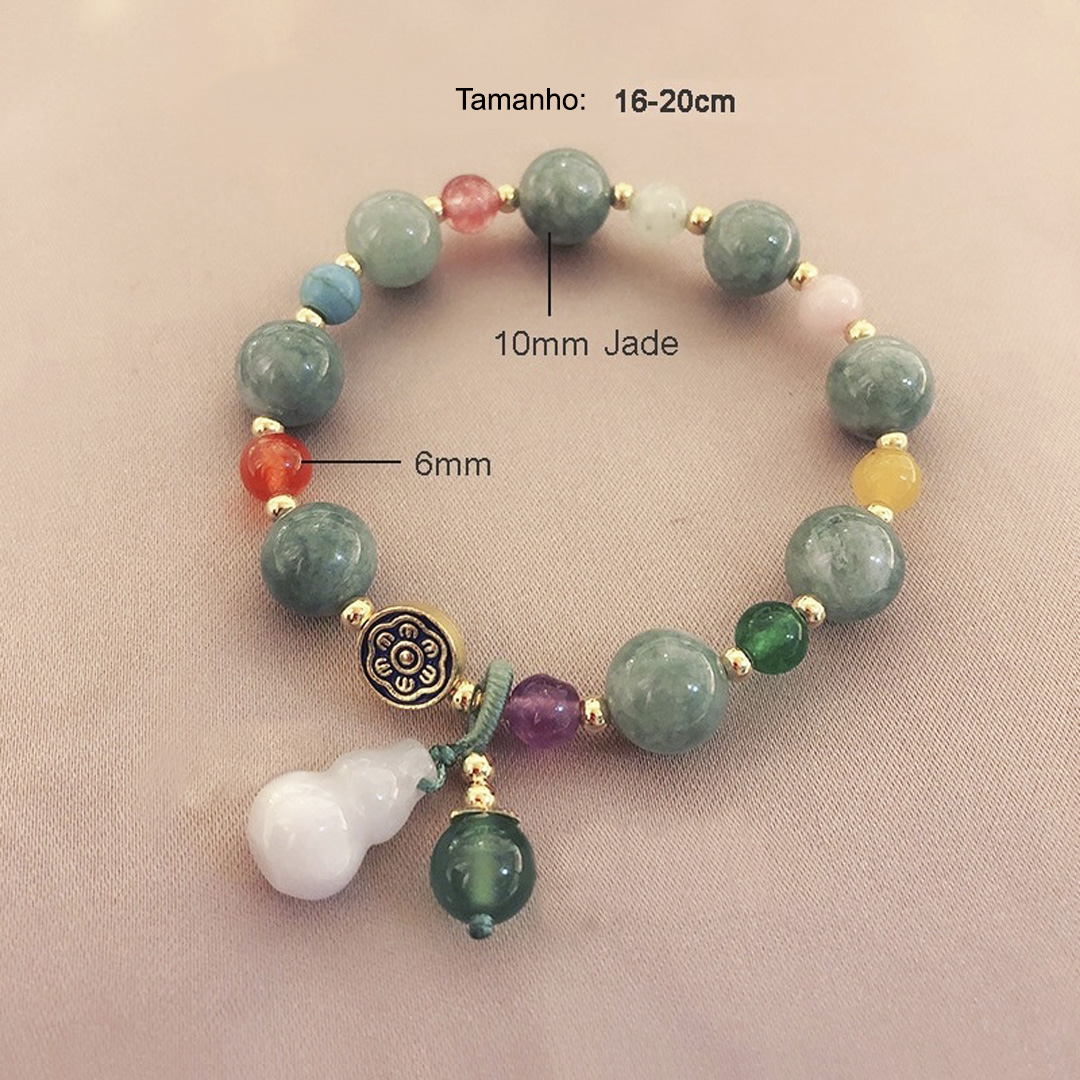 pulseira feminina de jade natural pulseira feminina de jade natural