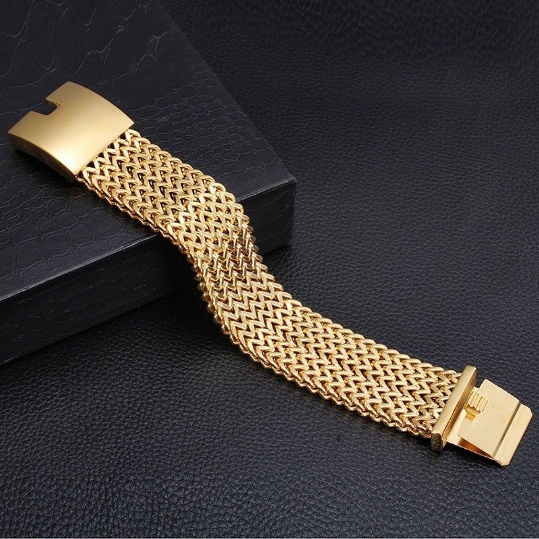 Pulseira de Aço Inoxidável