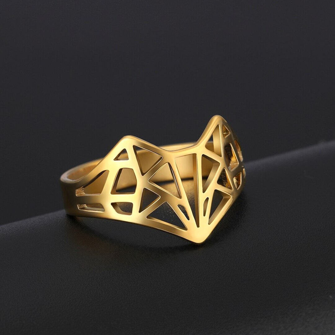 Anel Feminino Ajustável em Aço Inoxidável – Inari; Anéis Femininos – SANTO STILO;