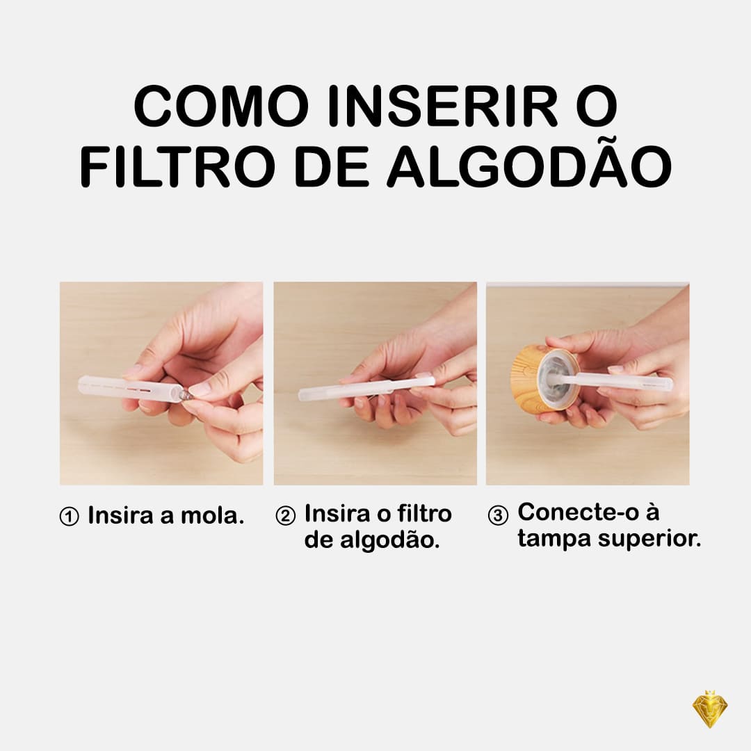 Umidificador Ultrassônico 3 em 1 – Pure Air – Novidades – Especiais – SANTO STILO