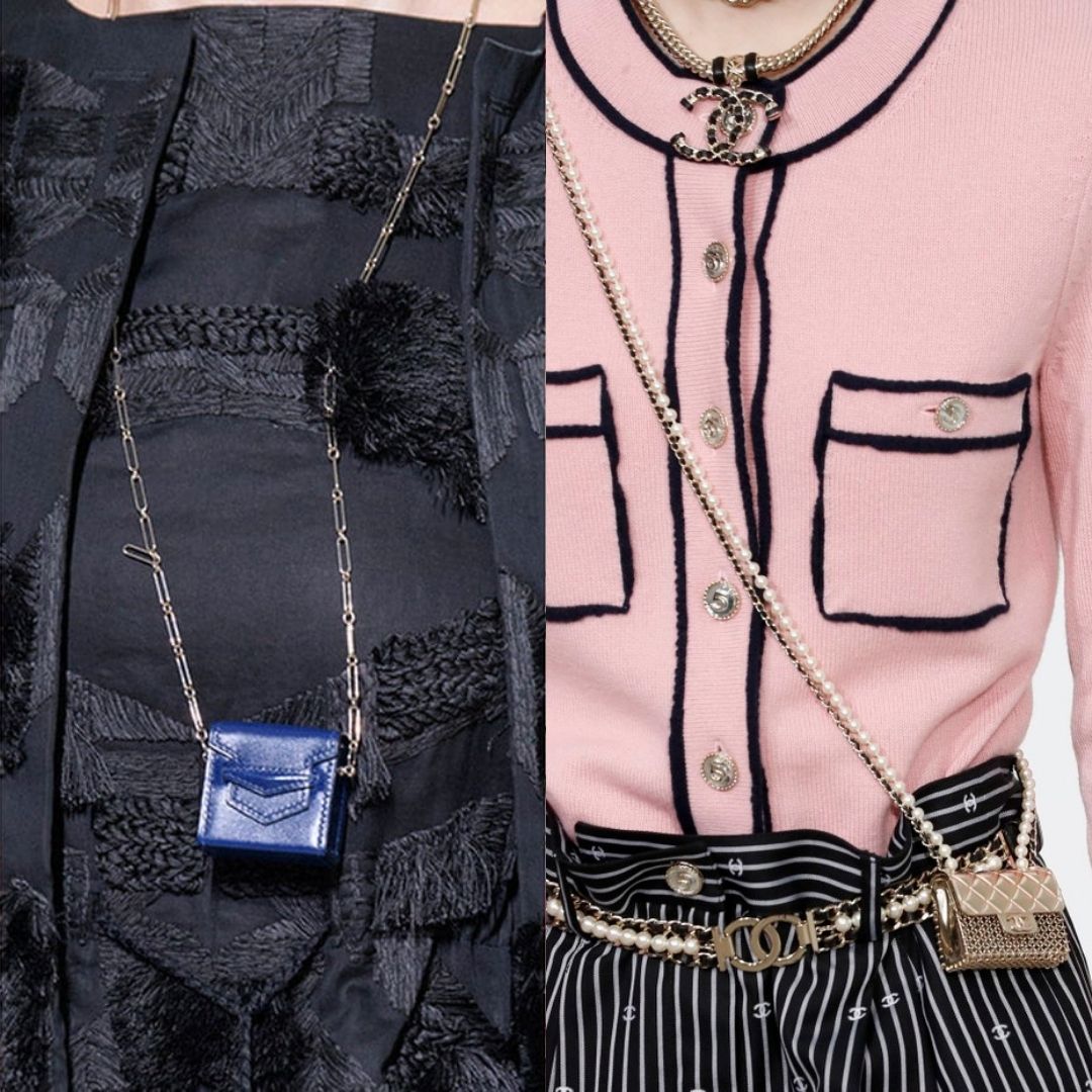 porta celular, proteção, anti furto, à prova dágua, mini bolsa, carteira, bolsa touch screen, luxo, chanel