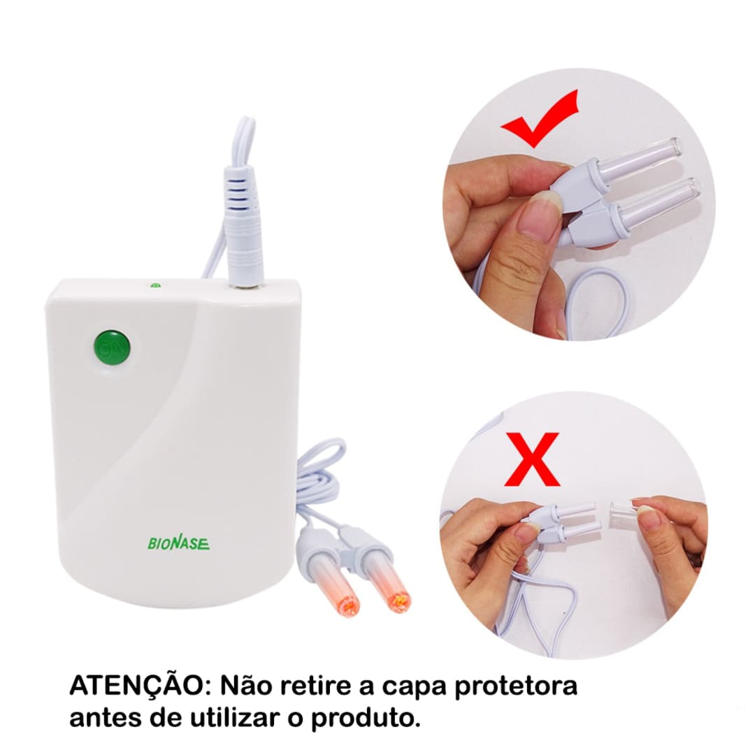 Aparelho Nasal Terapêutico BioNase - Para Rinite e Sinusite - Novidades - Especiais - SANTO STILO
