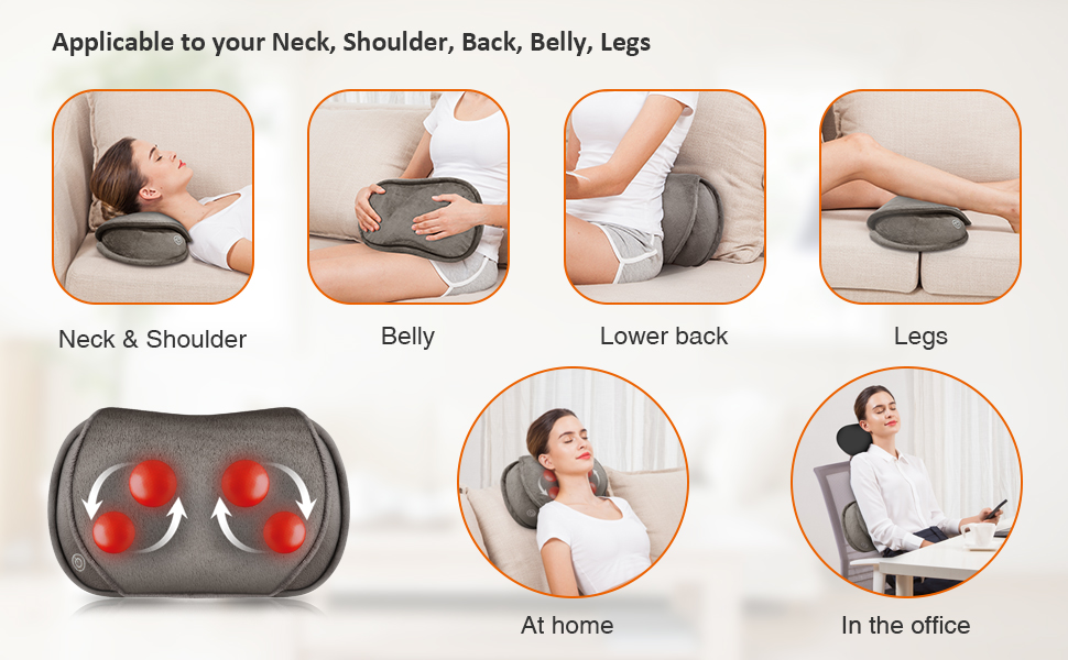 Snailax Vibration Massage Belt for Back Pain Relief with Heat--SL-606