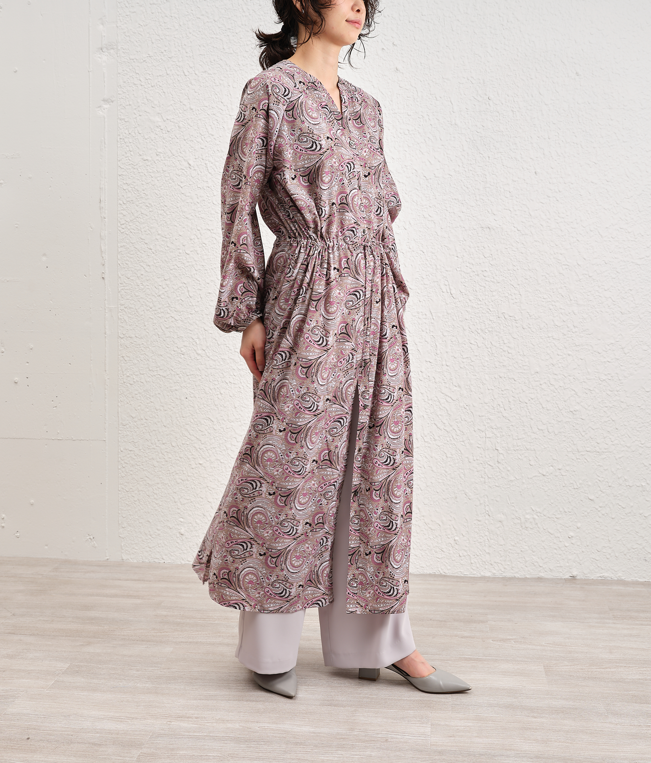 ペイズリー柄ワンピース Soeju Online Store 上質な大人の女性のためのワンピース Soeju Online Store ソージュ オンラインストア ペイズリー柄ワンピース Soeju Online Store 上質な大人の女性のためのワンピース Soeju Online Store ソージュ オンラインストア