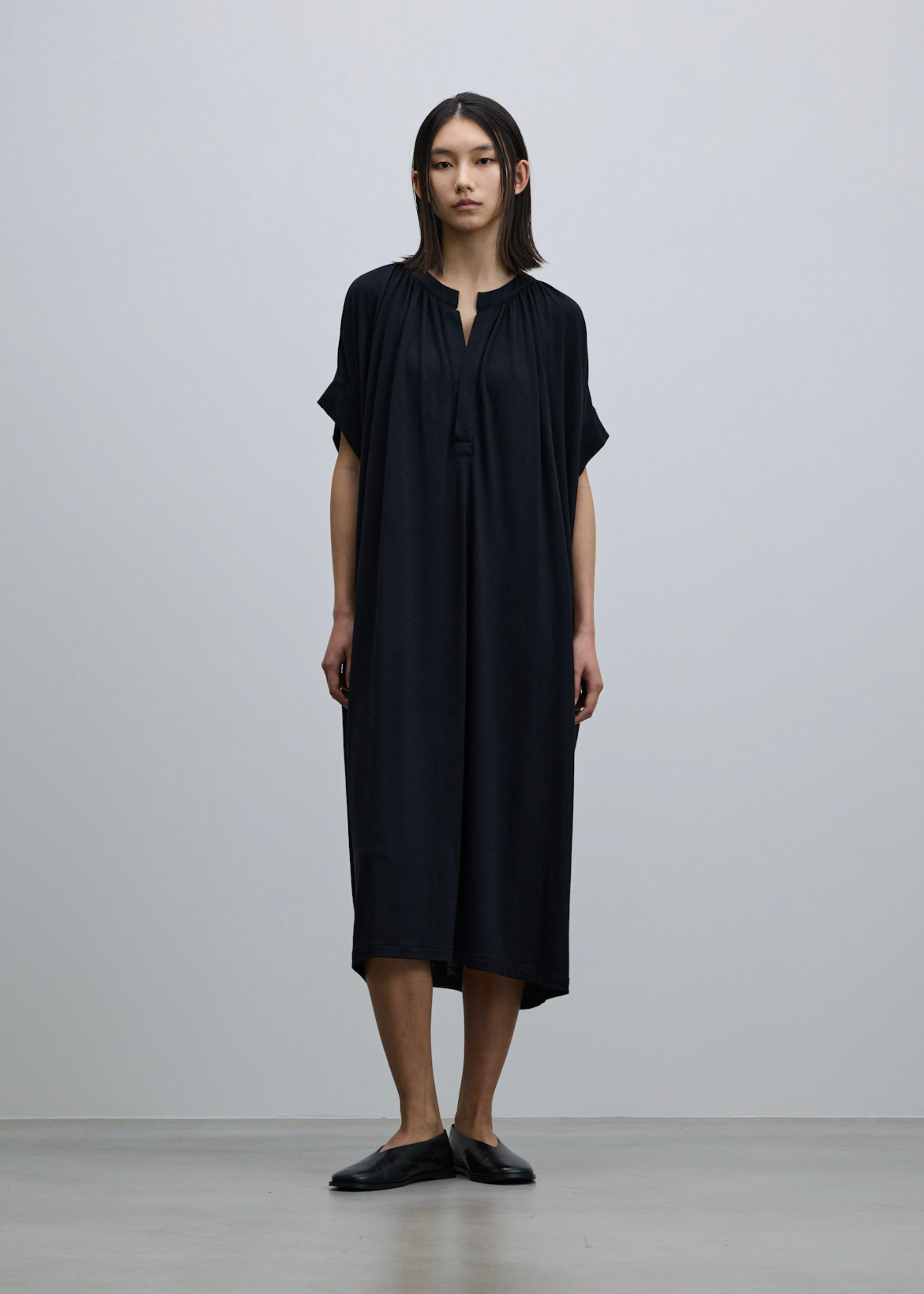 クリアウールスキッパーワンピース｜SOÉJU k - SOÉJU online store