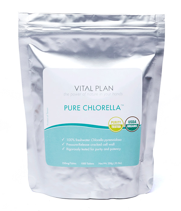 Pure Chlorella for digestive health
